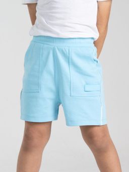 Doto Kids - Blue Kids Cotton Shorts