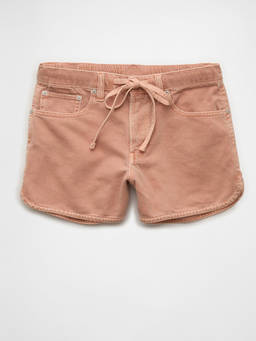 American Eagle - Low-Rise Beachy Baggy Peach Shorts