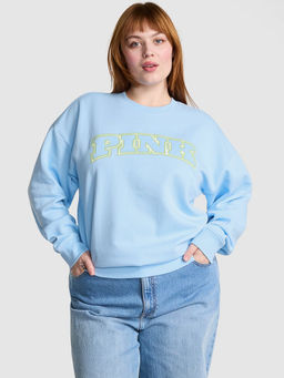 Victoria's Secret - Blue Ivy Fleece Oversized Crew Sweatshirt