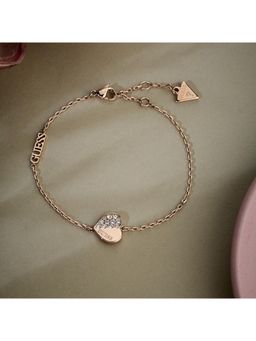 Guess - Lovely Gold-Plated Stainless Steel Bracelet For Women