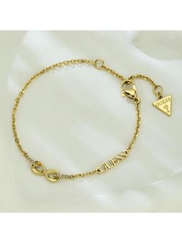 Guess - Endless Dream Gold-Plated Stainless Steel Bracelet For Women (S)