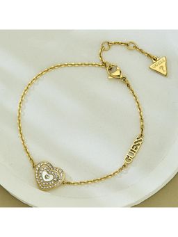 Guess - Amami Gold-Plated Stainless Steel Bracelet For Women