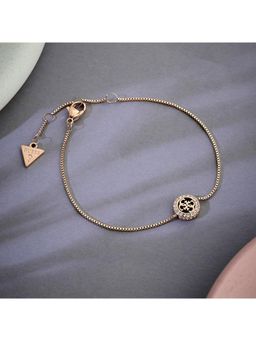 Guess - 4G Crush Gold-Plated Stainless Steel Bracelet For Women