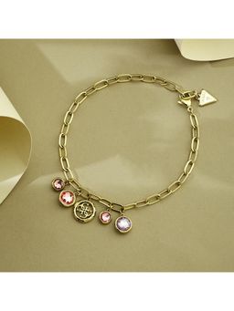 Guess - Petra Gold-Plated Stainless Steel Bracelet For Women