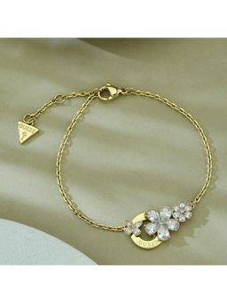 Guess - Lily Gold-Plated Stainless Steel Bracelet For Women