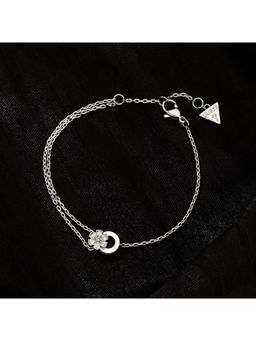 Guess - Lily Silver-Plated Stainless Steel Bracelet For Women