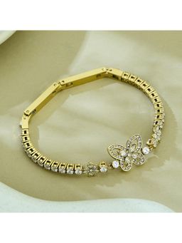 Guess - Lily Gold-Plated Stainless Steel Bracelet For Women