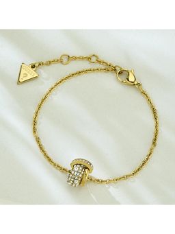Guess - Fabulous Me Gold-Plated Stainless Steel Bracelet For Women (S)