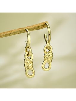 Guess - Modern Love Gold-Plated Stainless Steel Earrings For Women