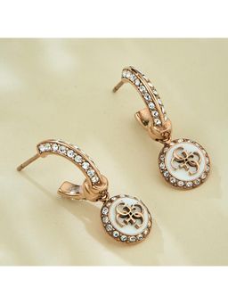 Guess - Knot You Gold-Plated Stainless Steel Earrings For Women