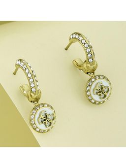 Guess - Knot You Gold-Plated Stainless Steel Earrings For Women