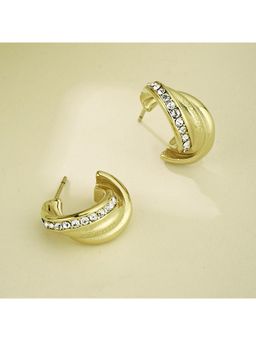 Guess - Perfect Gold-Plated Stainless Steel Earrings For Women