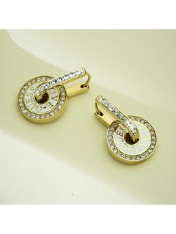 Guess - Love Gold-Plated Stainless Steel Earrings For Women