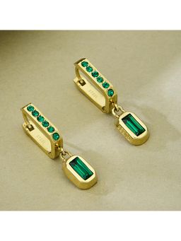 Guess - Hashtag Gold-Plated Stainless Steel Earrings For Women