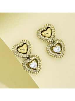 Guess - Beloved Gold-Plated Stainless Steel Earrings For Women