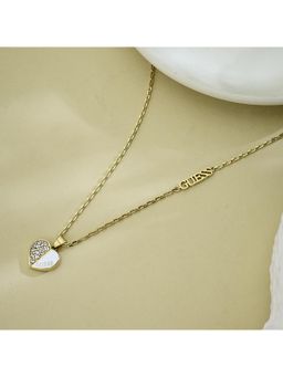 Guess - Lovely Gold-Plated Stainless Steel Necklace For Women