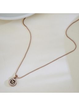 Guess - 4G Crush Gold-Plated Stainless Steel Necklace For Women