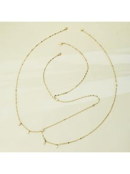 Guess - Hashtag Gold-Plated Stainless Steel Necklace For Women