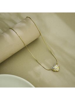 Guess - In My Heart Gold-Plated Stainless Steel Necklace For Women