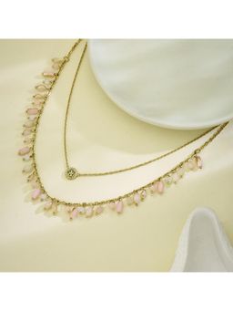 Guess - Bon Gold-Plated Stainless Steel Necklace For Women