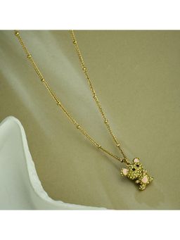 Guess - Vintage Gold-Plated Stainless Steel Necklace For Women