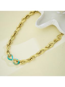 Guess - Amore Gold-Plated Stainless Steel Necklace For Women