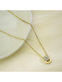 Guess - Lily Link Necklace For Women, Stainless Steel, Anti-Tarnish, Gold-Plated