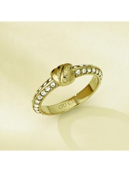 Guess - Knot You Gold-Plated Stainless Steel Ring For Women