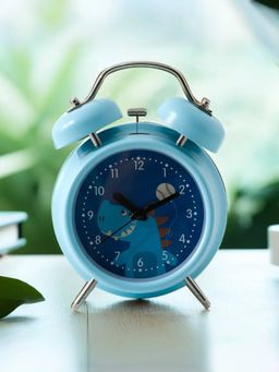 Savya Home - Blue Twin Bell Alarm Clock