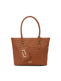 Lavie Luxe - Women Jemmy Pro Handbag and Pouch -Tan (L)