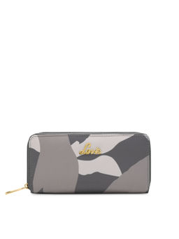 Lavie - Macy Women Zip Around Wallet -Grey (L)