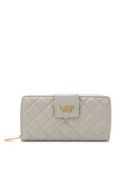 Lavie Luxe - Women Diamond25 Bifold Zip Wallet -Beige (L)