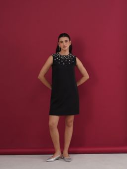 AMOSHI - Black Heiress Mini Dress