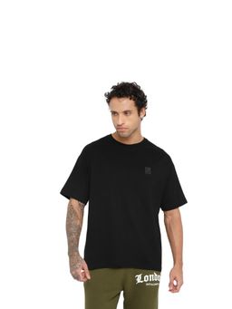Off Limits - Men Street Oversized Black T-Shirt