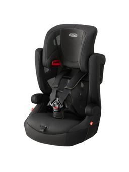 Graco - Airpop Car Seat – Forward Facing – 1Y to 11Y (36Kg) – Light Simple Black