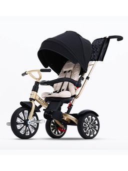 Bentley - Mulliner 6-in-1 Trike Stroller with Cushioned Seat & Badge – (6M–5Y) Gold