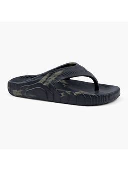 SOLETHREADS - Flurry Solid Black Men Flipflops