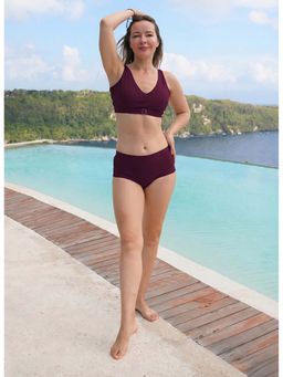 Keepfit - Buckle Detail Red Bikini Set