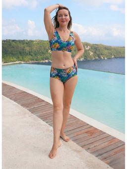 Keepfit - Buckle Detail Multi-Color Bikini Set