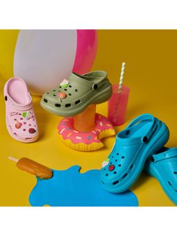 SOLETHREADS - Creampuff Solid Spearmint Women Clogs