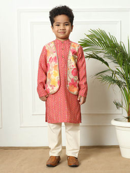 Readiprint - Pink Color Kurta and Pyjama (Set of 2)