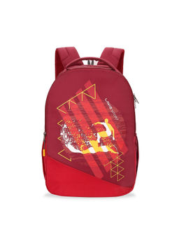 Lavie Sport - Wave 34 Litres Laptop Backpack | School College Bag For Boys & Girls (Maroon) (Free Size)