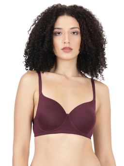BLOSSOM - Women Purple Full Coverage Padded Bra