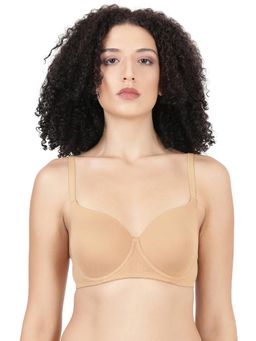 BLOSSOM - Women Beige Full Coverage Padded Bra