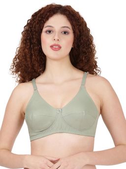 BLOSSOM - Women Green Full Coverage Non-Padded Bra
