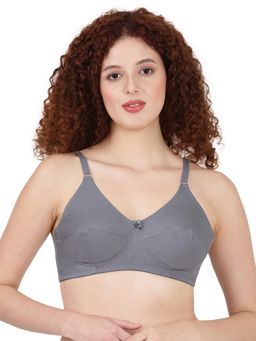 BLOSSOM - Women Grey Full Coverage Non-Padded Bra