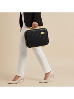 TIMUS - Aegis Hard Shell Vanity Case - Black and Yellow