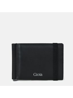 Gioia - Enzo Leather Moneyclip Wallet - Black