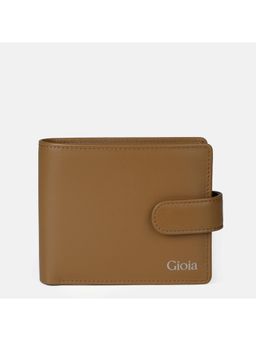 Gioia - Multi Slot Leather Card Case Wallet - Tan