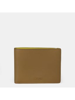 Gioia - Multi-Color Mini Bifold Wallet - Tan